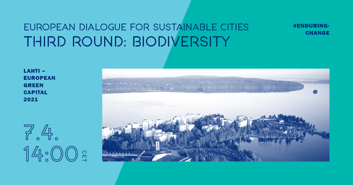 GreenLahti's tweet photo. Hot as biodiversity!🔥Everyone talks about it but who really understands what increasing #biodiversity means on a city-scale -let alone at a single company level? Find out &amp; watch the 3. episode of "Dialogue for Sustainable cities". https://t.co/tpdCcNKvgV
#EUGreenCapital @EU_ENV https://t.co/tMU86ZjOSk