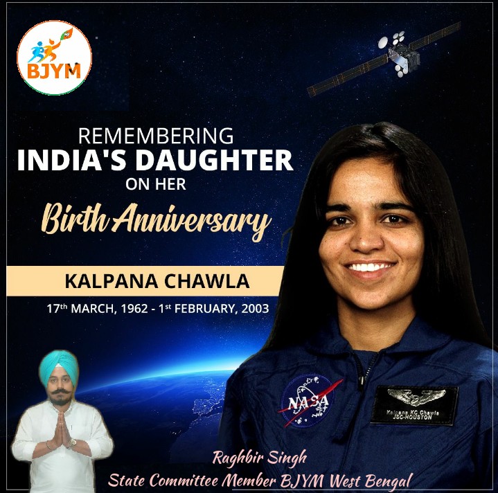 Happy Birthday to the Woman Who Inspired Millions of Girls to Follow Their Dreams , KALPANA CHAWLA 