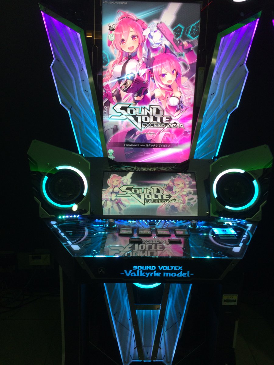 お知らせ】 本日より、サウンドボルテックス新筐体『SOUND VOLTEX