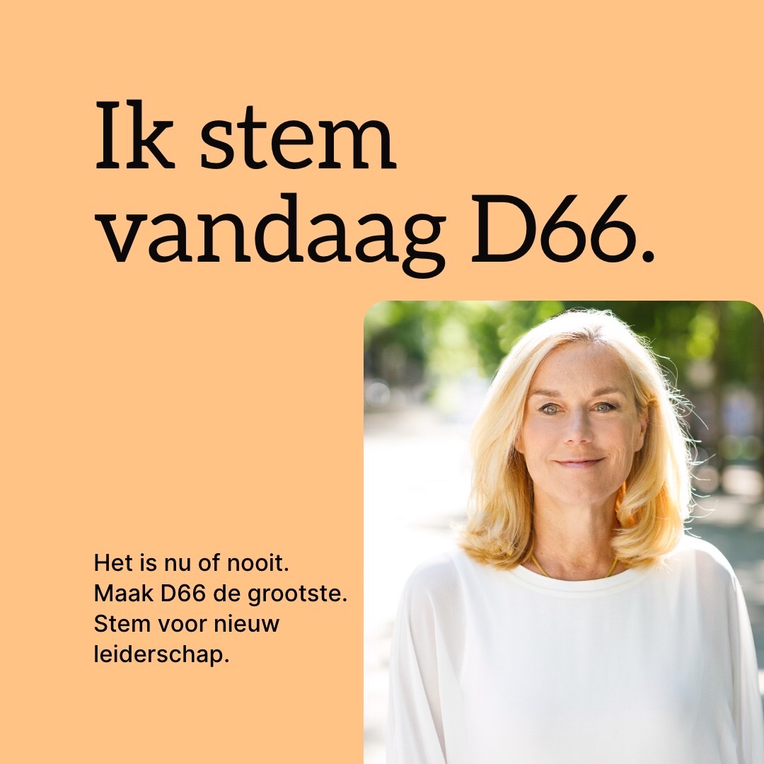 D66 laat iedereen vrij, maar niemand vallen.