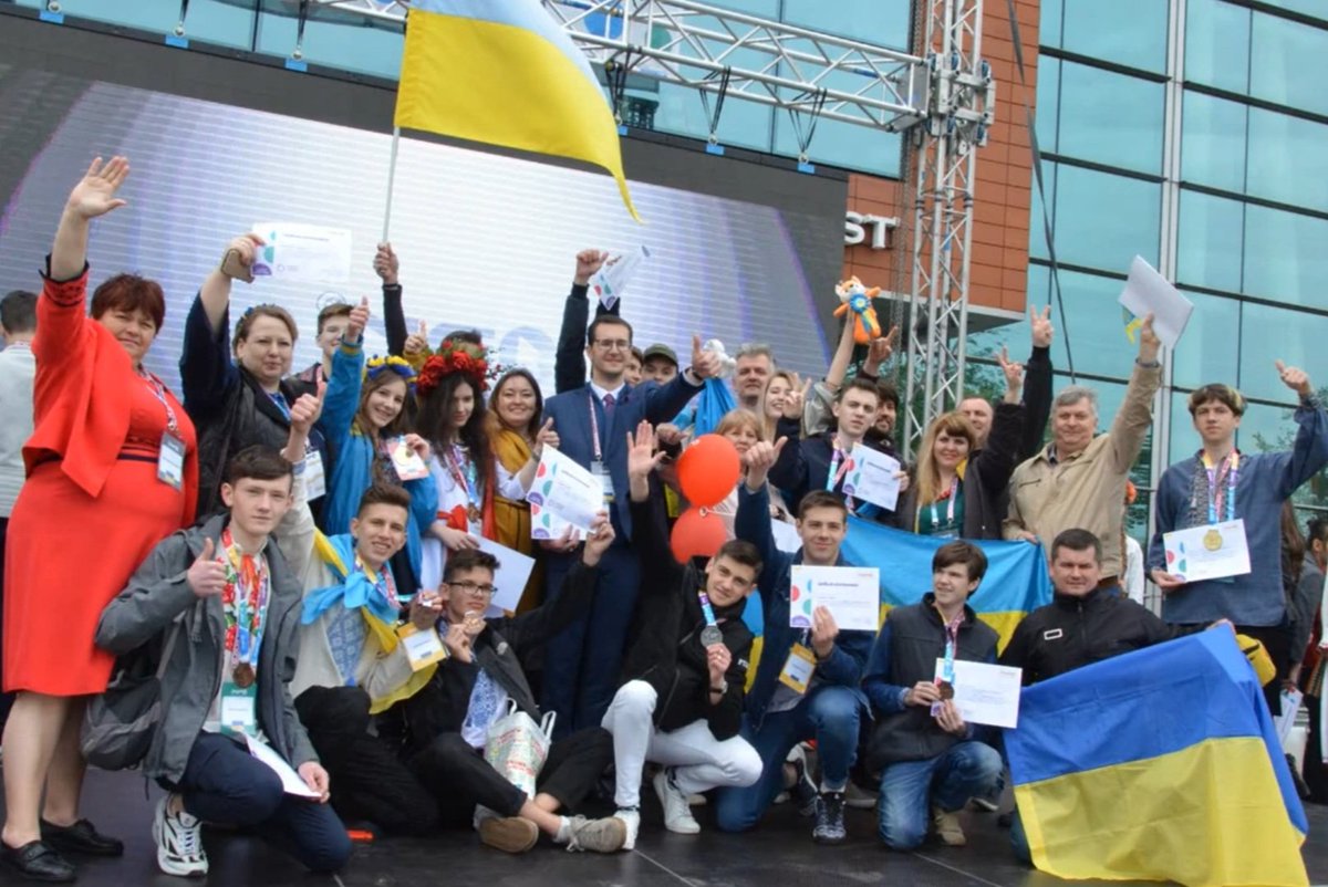 History. World Final 2019. Ukraine team's.