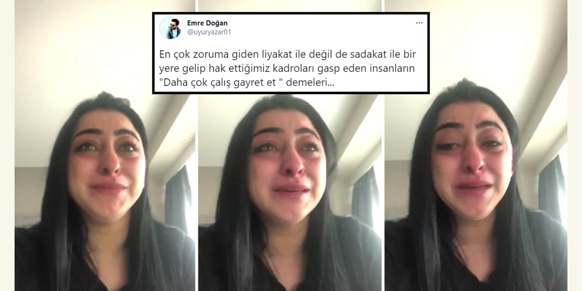 onedio's tweet photo. 500 Bin İİBF'li Atama Bekliyor: GUY Sınavından 90 Alıp Atanamayan İİBF Mezunu Kadın Gözyaşlarına Boğuldu https://t.co/bK404nqTBT https://t.co/wnOqAsTgaP