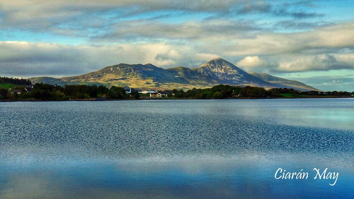 For the day that’s in it, happy #StPatricksDay with a view of #CroaghPatrick