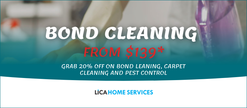 LicaHomeService's tweet photo. What are you waiting for now? @LicaHomeService offering a 20% extra discount on high-quality bond cleaning services. 

Book now - https://t.co/6WCvsOhWTP

#bondcleaning #leasecleaning #endoftenancy #EndofLeaseCleaning #professionalcleaning #cleaners https://t.co/oxt3Tt2g1J