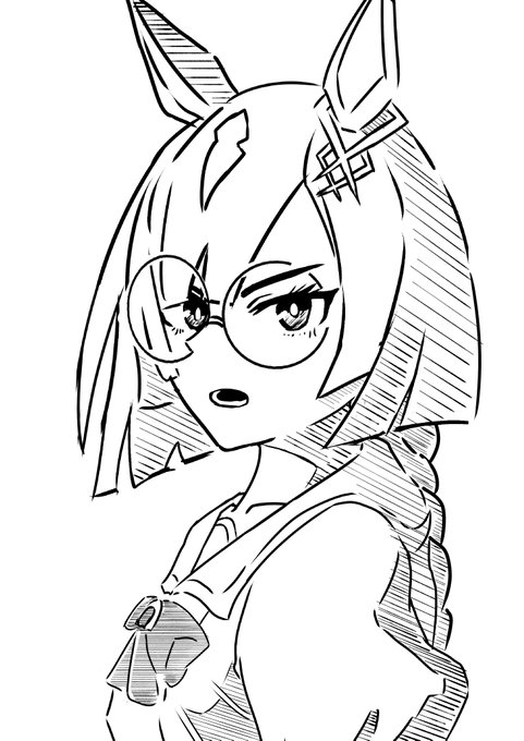 #ウマ娘 
イクノちゃん
カノープスがんばえーー!!!! 