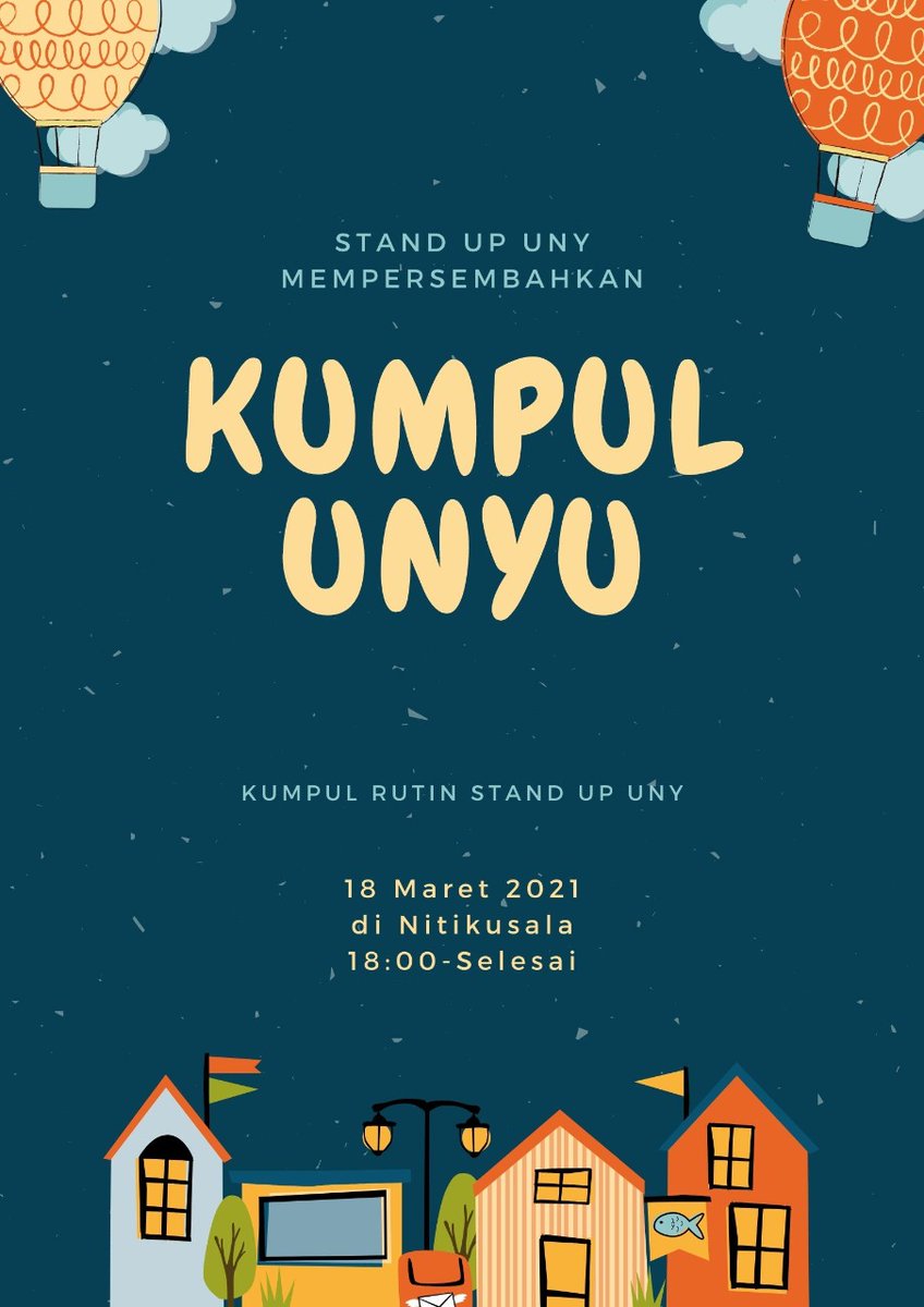 Mari berkumpul UNYu di Nitikusala Karanggayam #demikehidupankomunitas
Twitter Please Do Your Magic!!