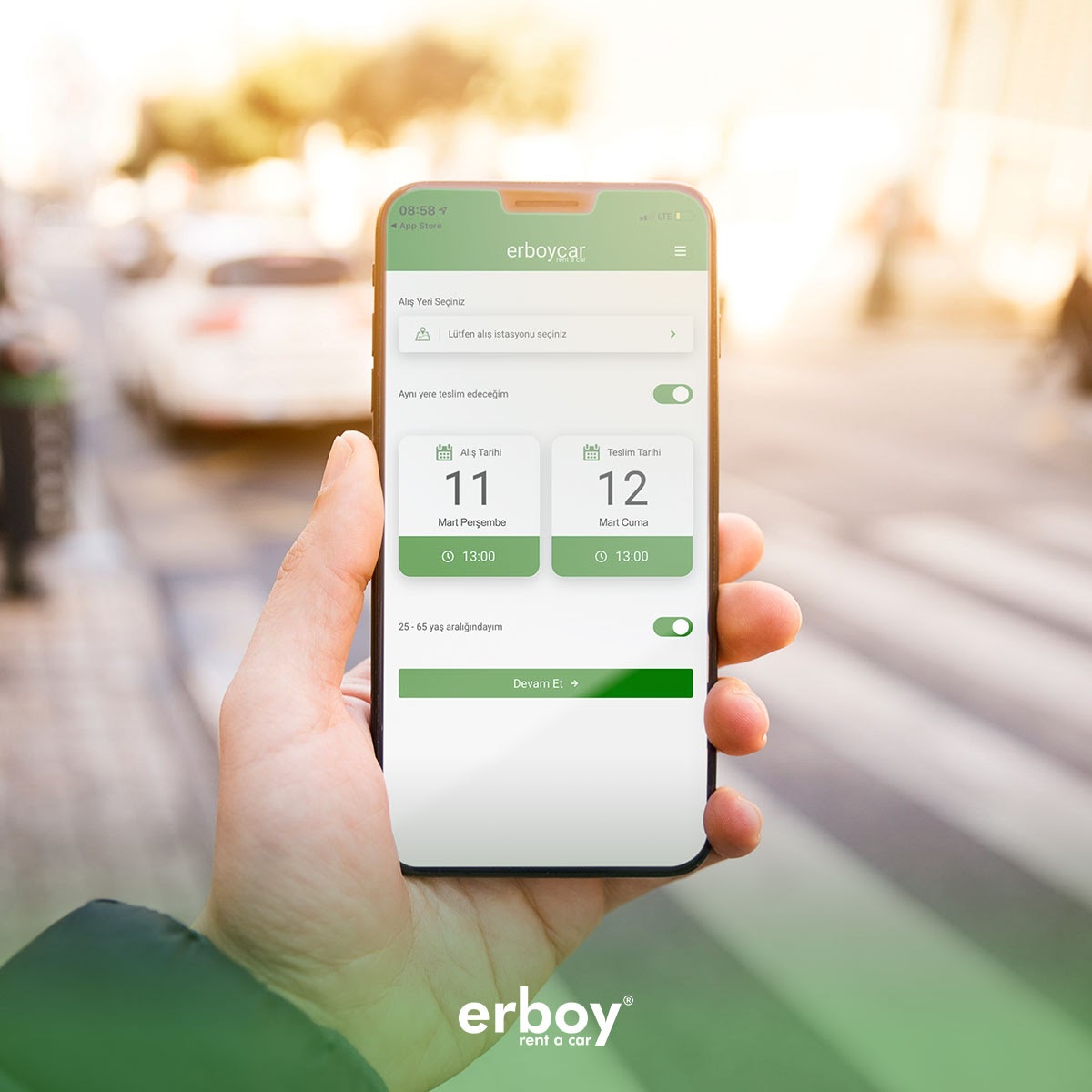 Sadece 40 saniyede, size en uygun aracı seçip kiralayabilirsiniz! Geriye kalan zamanınızı sevdiğiniz işleri yapmaya ayırın.

#erboy #araçkiralama #durmaöğren #durma #kiralıkaraç #adnanmendereshavalimanı #havalimanı