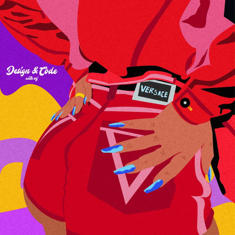 designwithmj's tweet photo. Hot, Spicy and Saucy 
#illustration #bouncechallenge #MeganTheeStallion #chenja #design #NFTs #nftart #artwork https://t.co/A1ZqbQquom