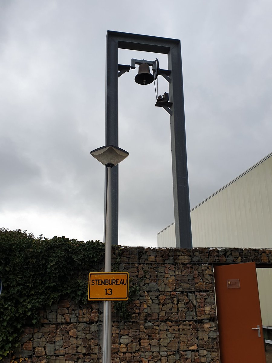 #Verkiezingen2021.

De noodklokken luiden.
Hopelijk de komende 4 jaar een beleid voor #Vrijheid in #Nederland!

Maar ja, het is wel stembureau #13...