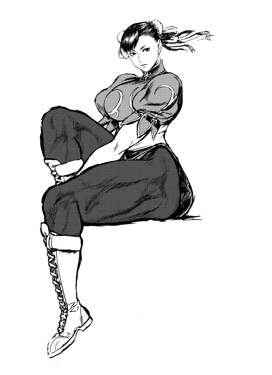 弐篠穴闇 春麗 春麗 チュンリー ストリートファイター ストリートファイター５ イラスト イラスト好きな人と繋がりたい Streetfighterv Chunli Streetfighter スト２ スト5