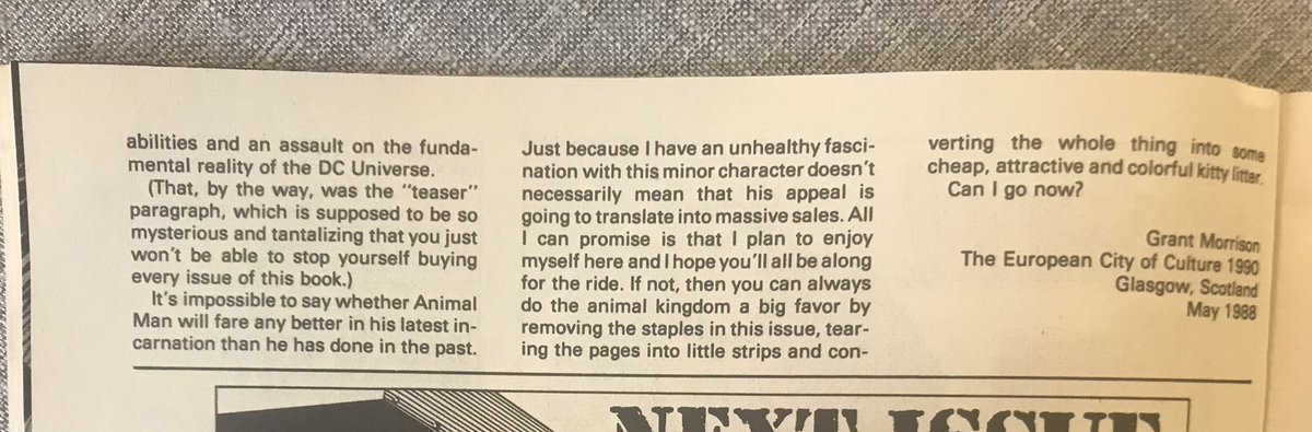 There’s an interesting editorial at the back, where they talk about their own history with the character, plans for the future ... and apparently an adolescent ‘interest’ in Bob Oksner’s Supergirl.