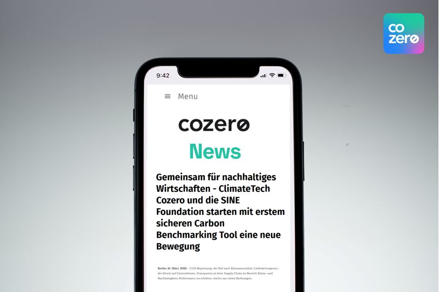 With the carbon benchmarking tool #START, Cozero has now joined forces with the SINE Foundation to create a solution that enables companies to digitally, easily & securely assess their #carbonfootprint and lay the basis for optimizing #carbonperformance. cozero.io/blog/gemeinsam…