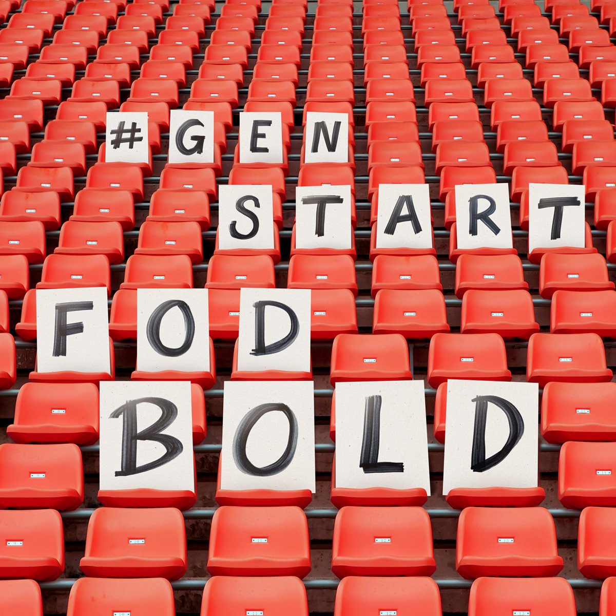 Vi er flere end 300.000 fodboldspillere i Danmark. 1.600 klubber. Over 1 mio. der holder med et hold herhjemme. 

Vi er 𝙝𝙚𝙡𝙩 𝙨𝙞𝙠𝙠𝙚𝙧𝙩 helt klar. 

#Genstartfodbold