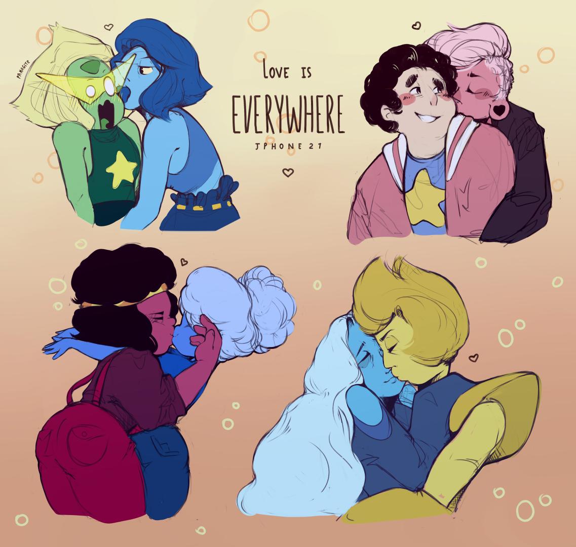 TimeJphone's tweet photo. A little love will brighten your day.

#JP_Art #StevenUniverse https://t.co/9ENA2iRIeV