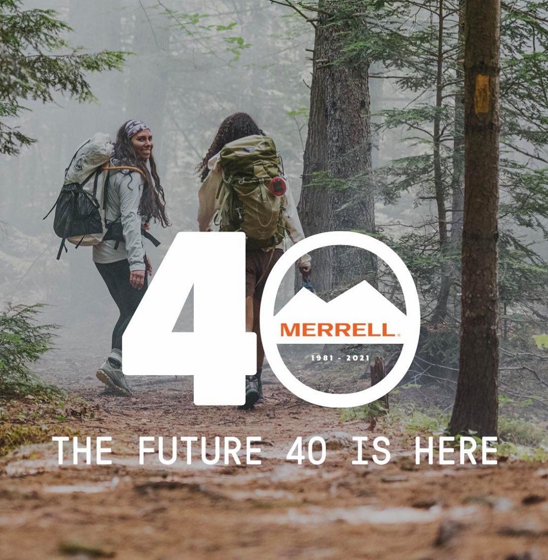 Merrell_PH's tweet photo. 2021 marks our 40th birthday at Merrell and we're celebrating our first 40 years by embracing the next. Impacting change in the #Future40 means acting today.

#MerrellFuture40
#MerrellPH https://t.co/sqVAe5Kr3D