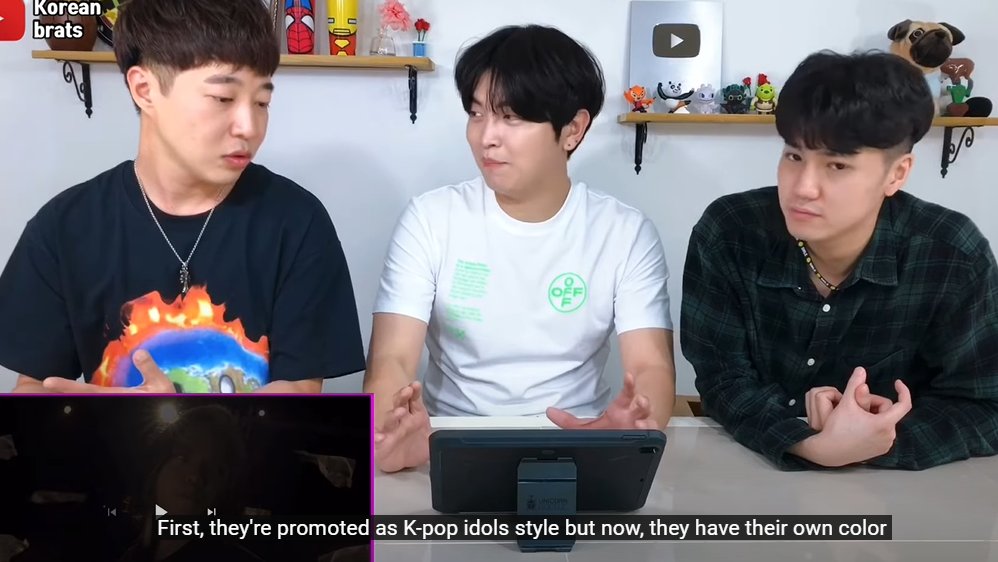 Ate_ioj's tweet photo. Koreans differentiating KPOP from PPOP right off the bat. They said that though SB19 was first promoted as stylized from the KPOP idol system, it's a totally different genre. WHAT❓ is really cementing that PPOP sound &amp; presence. ++

@SB19Official #SB19 
#SB19WhatMV5Million https://t.co/W94atEv90r