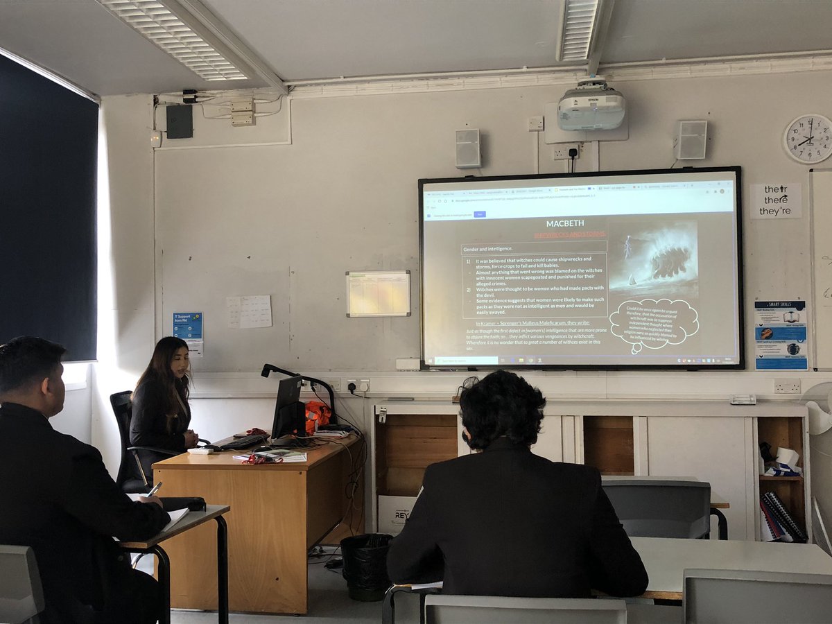 It’s 8am and the day is kicking off with the fabulous Ms Shah leading a literature lecture for Year 10 <a href="/FgcsInfo/">Forest Gate Community School</a> <a href="/FGCSTeamEnglish/">@FGCSEnglish</a>