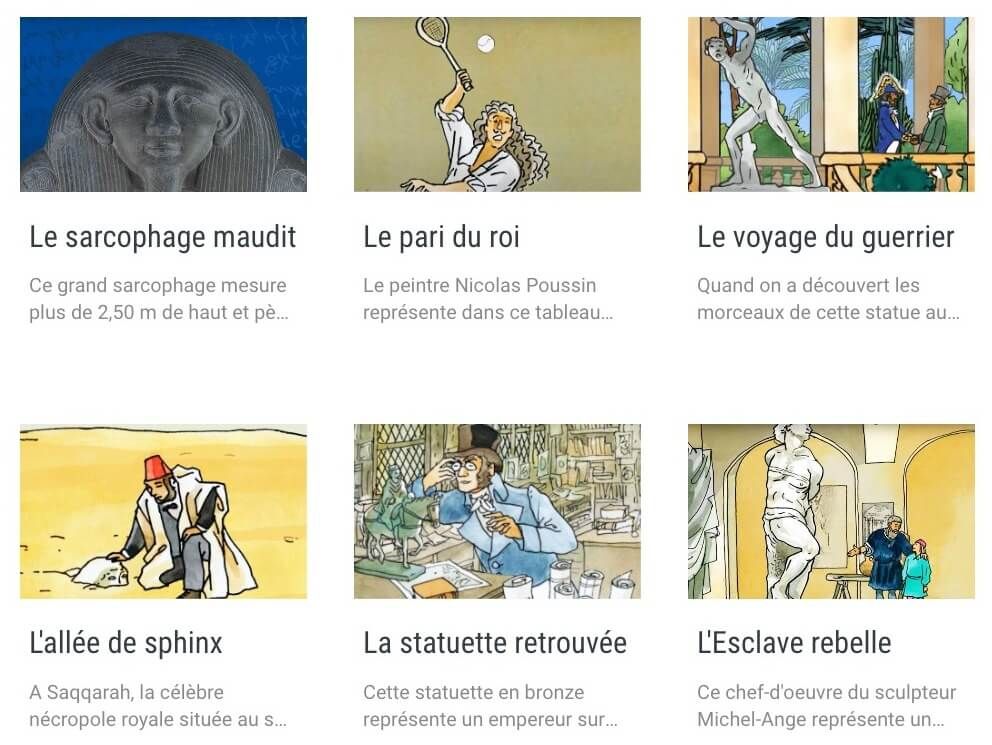 outilstice's tweet photo. Petit Louvre. Le musée du Louvre pour les enfants. #Culture #Tice  https://t.co/VKwHrB0yZ3 https://t.co/npmIkm9urb