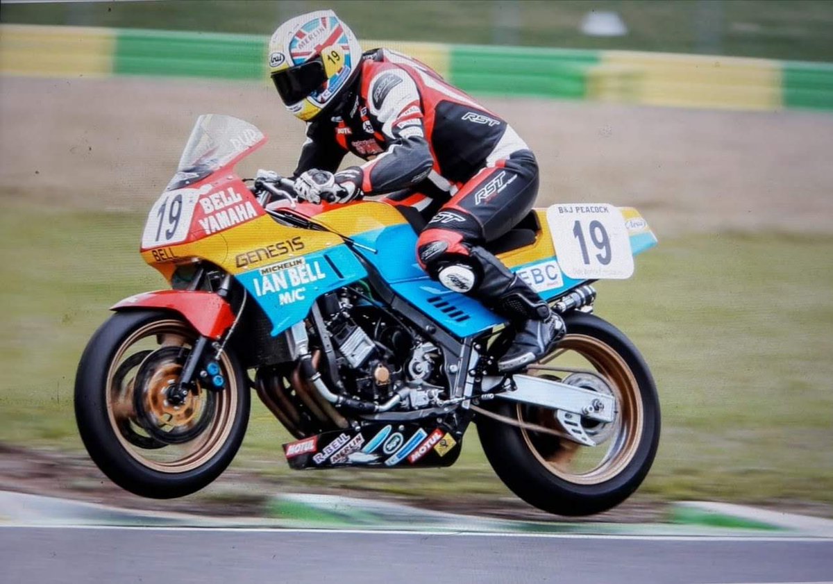 (not my pic) but it's #wheeliewednesday thought we should have one from up North <a href="/Croft_Circuit/">Croft Circuit</a>