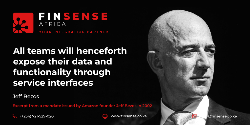 FinSenseAfrica's tweet image. The mandate, issued by Amazon founder Jeff Bezos in 2002, which is said to have formed the basis for much of the modern API design paradigm &amp;amp; the backbone of Amazon in the modern webspace.

#apieconomy #apiintegration #apiproducts #openbanking #integration #apiintegration #Repost