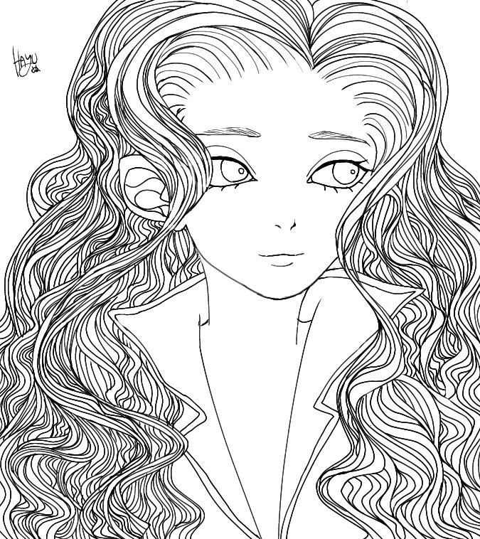 おしゃまdollの塗り絵風 よかったら塗って教えて下さい どこかの誰 はゆの漫画