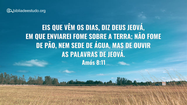 Só a palavra de Deus pode matar a nossa fome e saciar a nossa sede.
Buscai ao Senhor enquanto se pode achar.
#rpsp
#euoroaa6hs
Bom dia