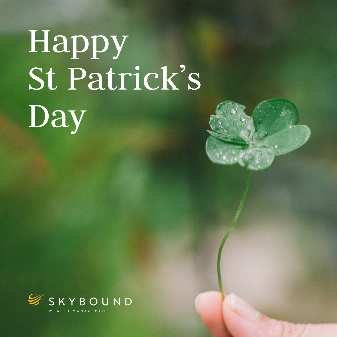 'Here’s to the land that still spells home....

Here’s to the shamrock warm and green....'

We'd like to wish our clients, colleagues and friends around the world a happy St Patrick's Day! ☘️ 

#StPatricksDay #IrishExpat