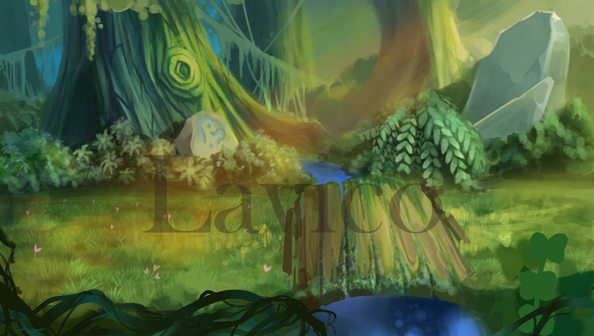 Lavico18's tweet photo. Forest (Side-Scrolling game)

#gameart #conceptart #gameconceptart #illustrator #illustrationart #게임배경원화 #게임아트 #게임원화 #ゲームアート　#イラスト #ゲームイラスト https://t.co/ng4ooz6apT