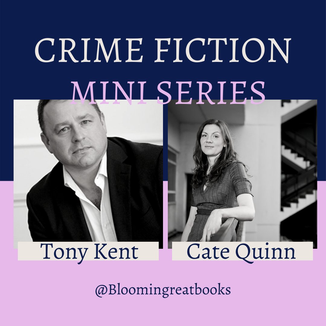 Next in our Crime Fiction Mini Series we'll be sharing interviews with the incredible Tony Kent and Cate Quinn. 

Both selected as 'must read' British writers these two know their stuff when it comes to creating page turning crime novels. Make sure your subscribed to catch it!