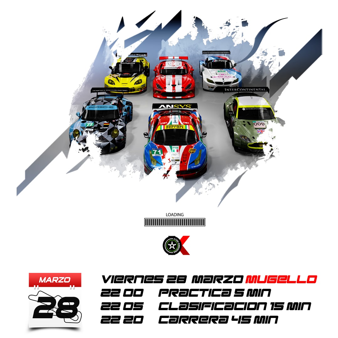 Inscripciónes abiertas primera carrera del campeonato gte en <a href="/AcXtre/">XTRE-SIMRACING AC Academy</a>. Os podéis apuntar aquí. docs.google.com/forms/d/e/1FAI…

Más info en telegram t.me/xtresimracingac

Comenzamos fuerte con dos categorías

RT please