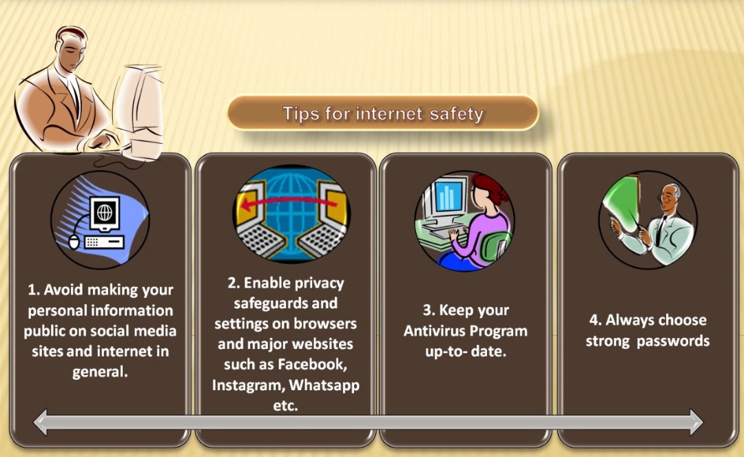 Remain secure online #cybersecuritytips #cybersecwednesday