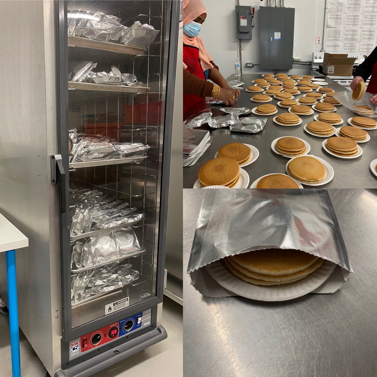 Sheela_G25's tweet photo. Happy St.Patty’s Day, celebrating with 800+ orders of pancakes to @princecharlesK8 and @SBsharksAdmin #funlunchideas #certifiedkitchen #contactlessdelivery #smallbusiness #doingitright #londonontario https://t.co/Ei8KdAfdEE