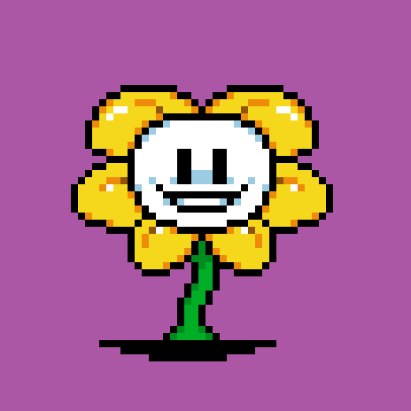 flowey's faces, Pixel Art Maker