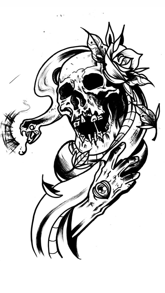 comickid107's tweet photo. Skull 🐍 💀 https://t.co/QGru4cle9D