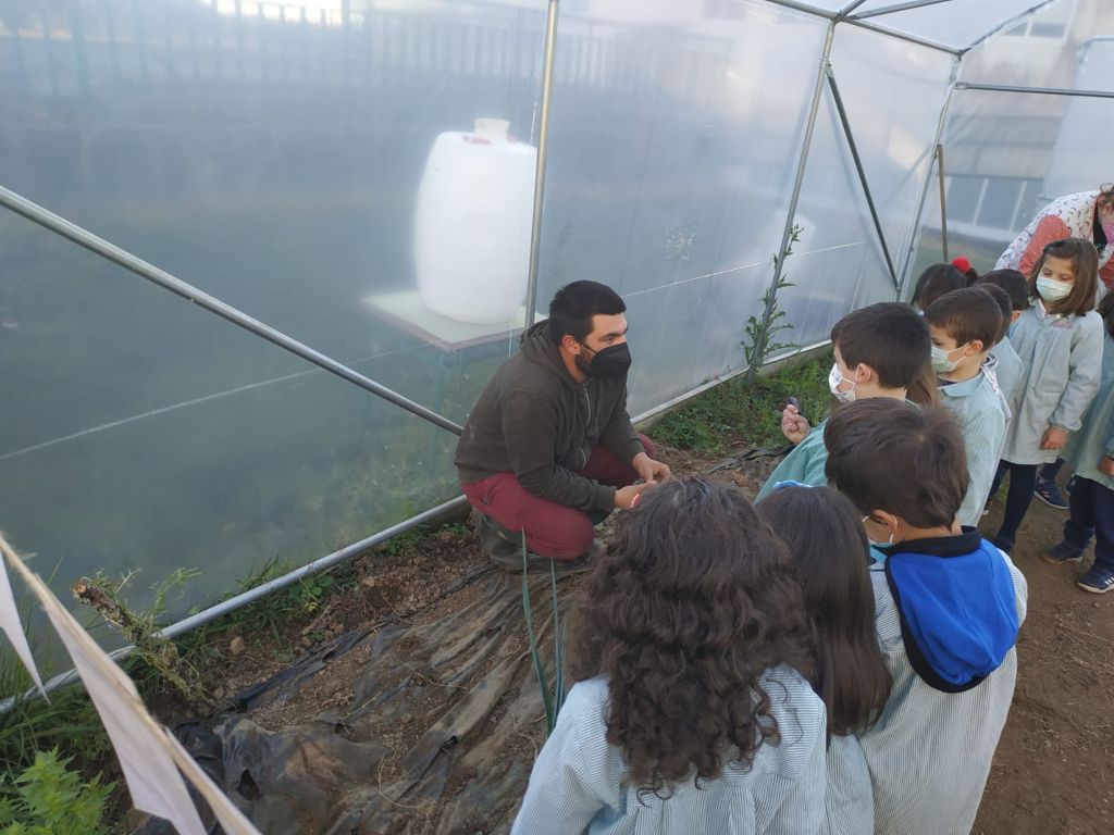 RBMarinas's tweet photo. EDUCANDO NA BIOSFERA 🧰 | Hoxe desenvolvimos no 🏫 CEIP O Mosteirón do #ConcellodeSada, un obradoiro práctico sobre 🍃 "Hortos Escolares" dirixido a 👧👦 alumnado de Educación Infantil, moi comprometido e activo. https://t.co/E67Oxm92ZR