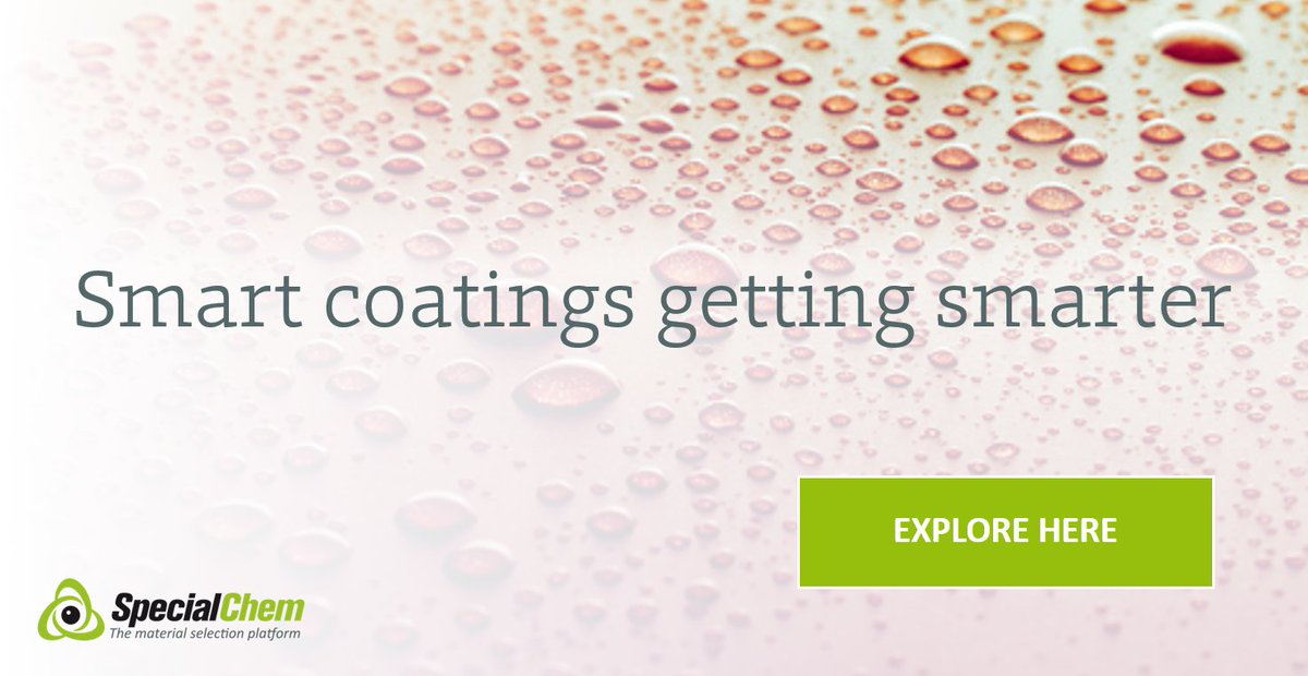 Do you know, when is a functional coating called smart? Discover the difference between smart &amp; functional coatings along with the factors to entertain while designing smart coating applications like anti-scaling, #anticorrosion &amp; #antimicrobialcoatings. bit.ly/30L0IHo