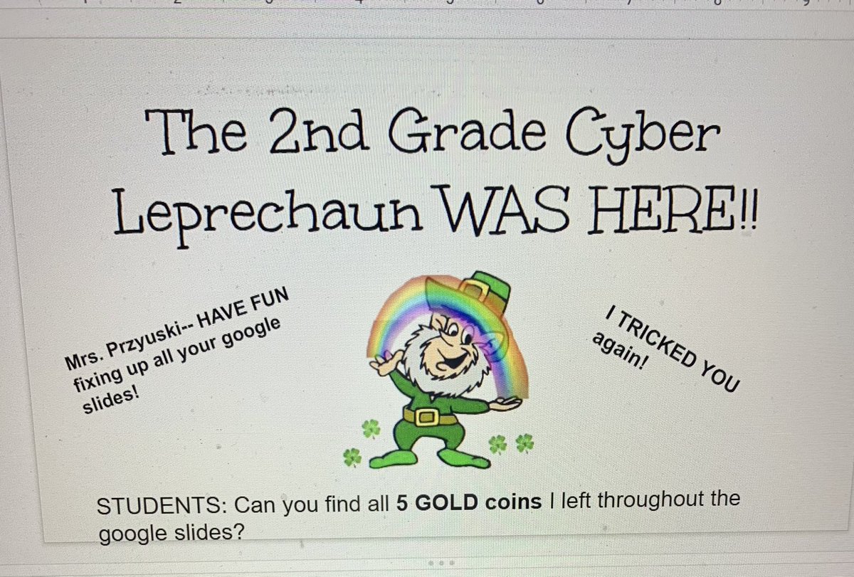 Fun way to start out our day... lots of giggles and entertainment for my Ss. ☘️🌈☘️ <a href="/palisdDN/">Durham-Nockamixon Elementary School</a> <a href="/palisdTN/">Tinicum Elementary School</a> #palisd