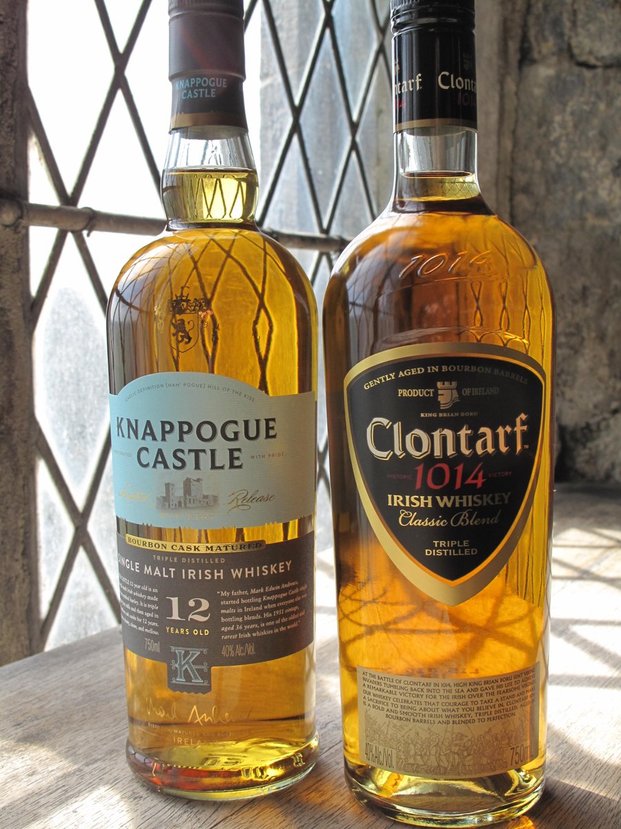 Happy #stpatricksday from our castle to yours!!! Sláinte! 🥃☘️💚 

<a href="/KnappWhiskey/">Knappogue Whiskey</a>