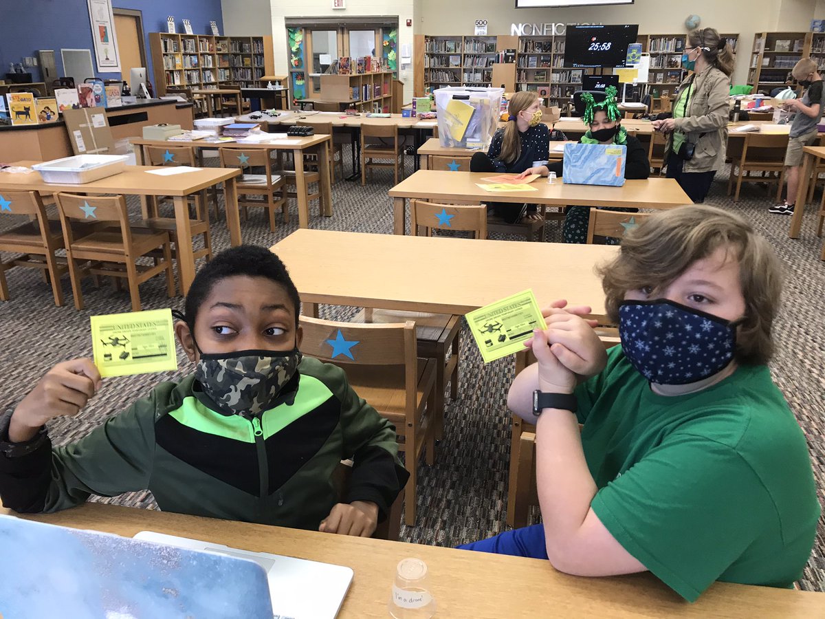 kashedden's tweet photo. #kcs_stem drone driver’s licenses https://t.co/NuUoUj4CW5