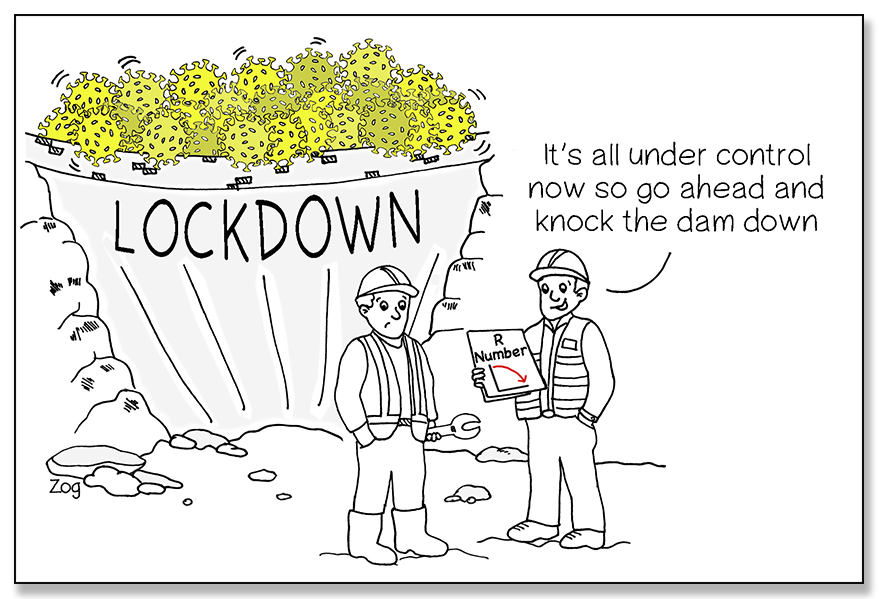 Dedicated to all those backbenchers putting pressure on the Government to accelerate coming out of lockdown...