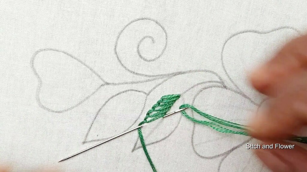Modern Hand Embroidery Very Easy Fancy Embroidery Design Flower