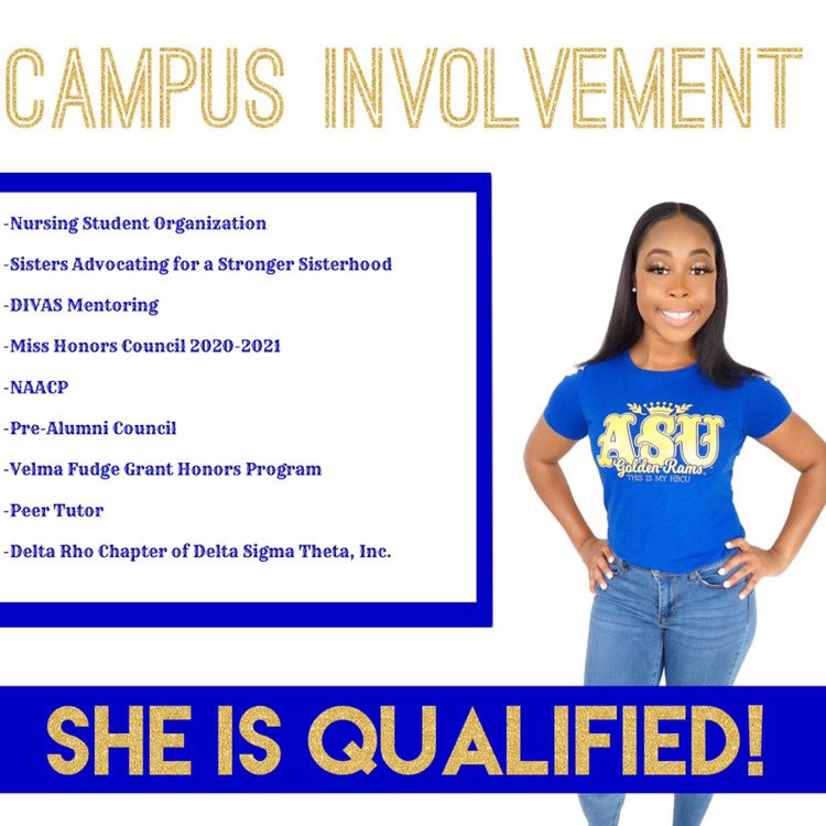 jae18_'s tweet image. To Thee Unsinkable...

I, Imani A. Green, exhibits the reflection of a dedicated Golden Ram, here to serve you for this upcoming school year!

What does your reflection show? Let’s Lead, Serve, Heal, and Inspire TOGETHER💛💙
#Mani4MissSenior
#Asutwitter
#ReflectTogether