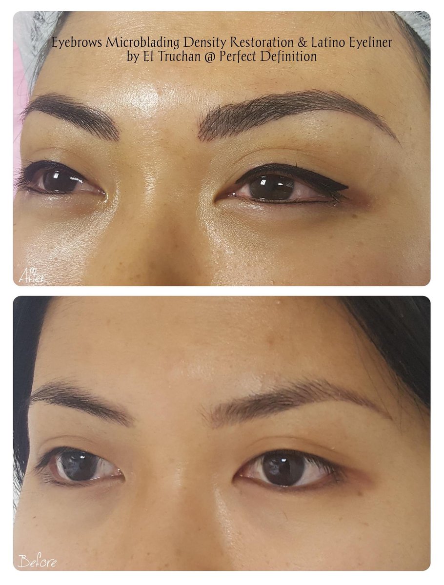 ElTruchan's tweet image. Eyebrows Microblading Density Restoration &amp;amp; Latino Eyeliner by El Truchan @ Perfect Definition 

#digitalmicroblading #ombrebrows #permanentmakeuplondon #londondiaries #pmu #invisibrow #micropigmentation #londonbeauty #eyebrowsshaping #eyebrowmaster #eyebrowqueen #uktattoo