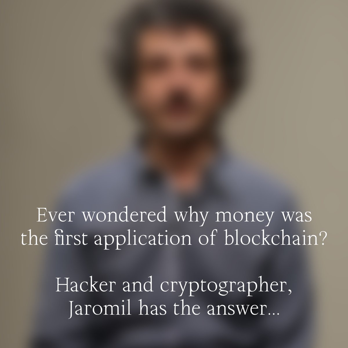 Ever wondered why money was the first application of #blockchain?
Hacker and cryptographer <a href="/jaromil/">J @ Dyne.org</a> has the answer. Watch Trust in The Blockchain Society now: bit.ly/2Nrp7yB