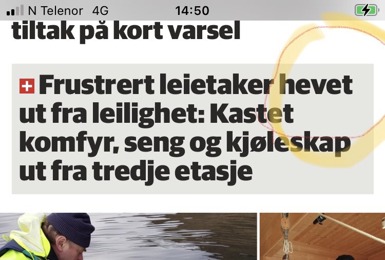Jaja, <a href="/BA_no/">Bergensavisen</a> Kanskje heller bruke verbet «å hive»?