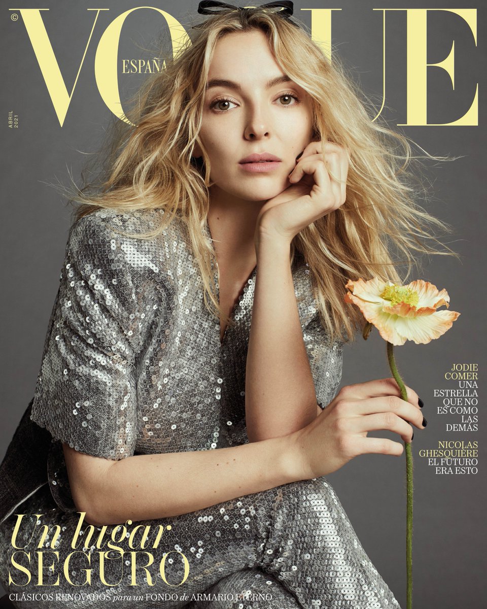 VogueSpain's tweet image. Bienvenida, primavera: Jodie Comer protagoniza la portada de #VogueAbril
vogue.es/moda/articulos…