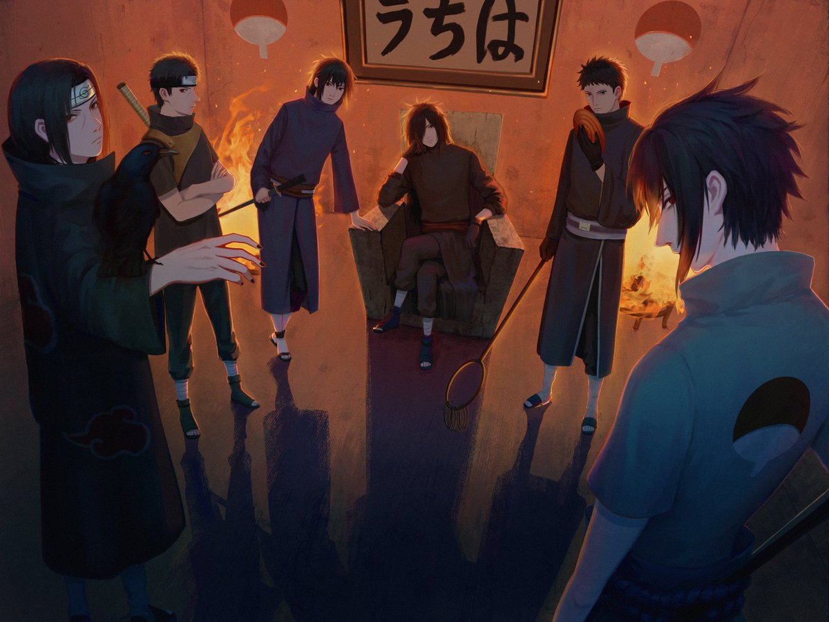 edmdhan's tweet image. #naruto うちはと火影