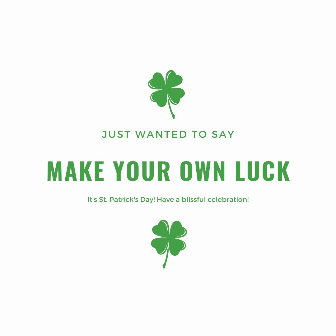 Happy St. Patrick's Day! 

#weareinspiringlives #stpattys #saintpatricks