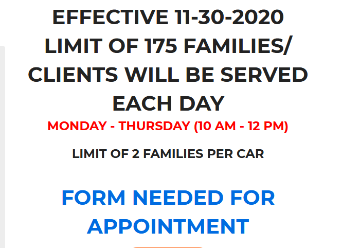 Ft Bend County: Drive Thru Food Assistance 
Appointments Only. Click to fill out form.
roserichhelpinghands.org/?page_id=6
Rosenberg Richmond Helping Hands
902 Collins Road, Richmond, TX
Mon - Thurs 🍎10 AM - 12 PM
Everyone must wear a mask!
🍞one visit every 7 days🥫