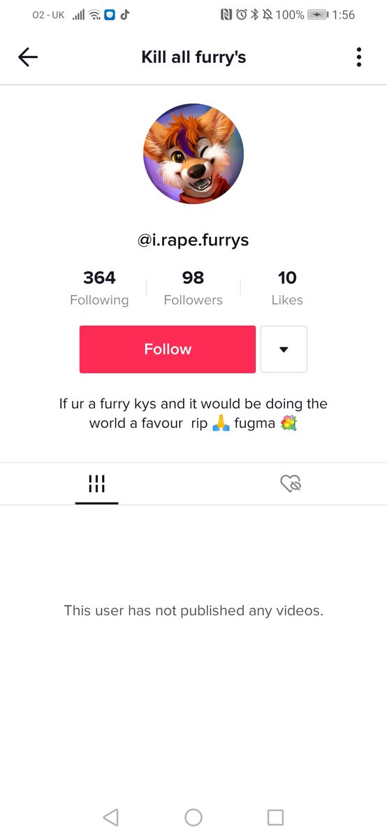 goth_94's tweet photo. @tiktok_us why do you allow accounts like this it's very inappropriate and very offensive it goes against your guidelines sort it out I've reported it on the app I've written in to your email and now here sort it out https://t.co/sdTJmN6ege